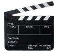 KLAPS FILMOWY 30x25cm / Czarno-biały / na Pisaki / Mazaki / Flamastry